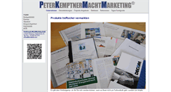 Desktop Screenshot of kemptner.com